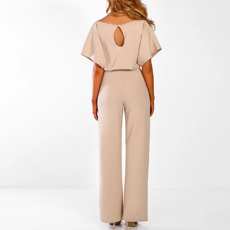 Asteryn - Eleganter Jumpsuit mit Taillenknoten
