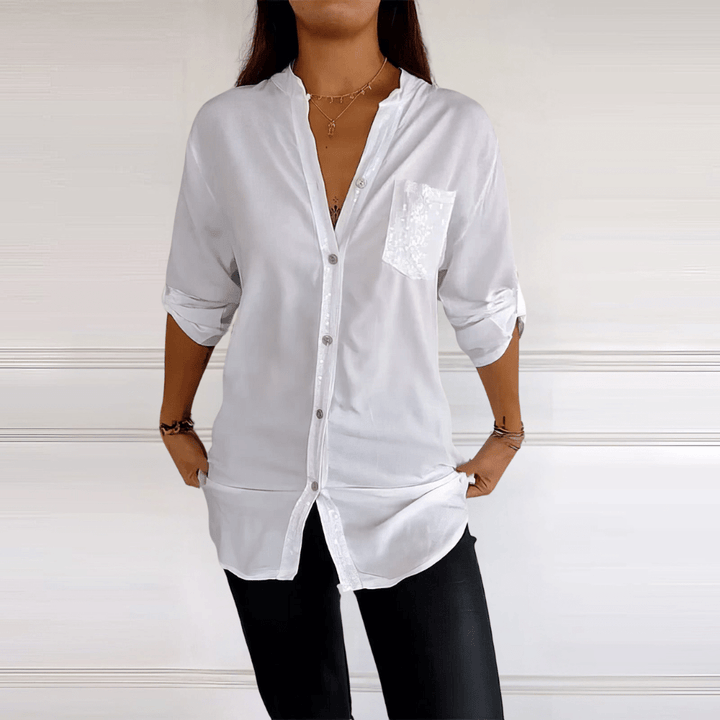 Keviya - Weiches Button-down-Hemd