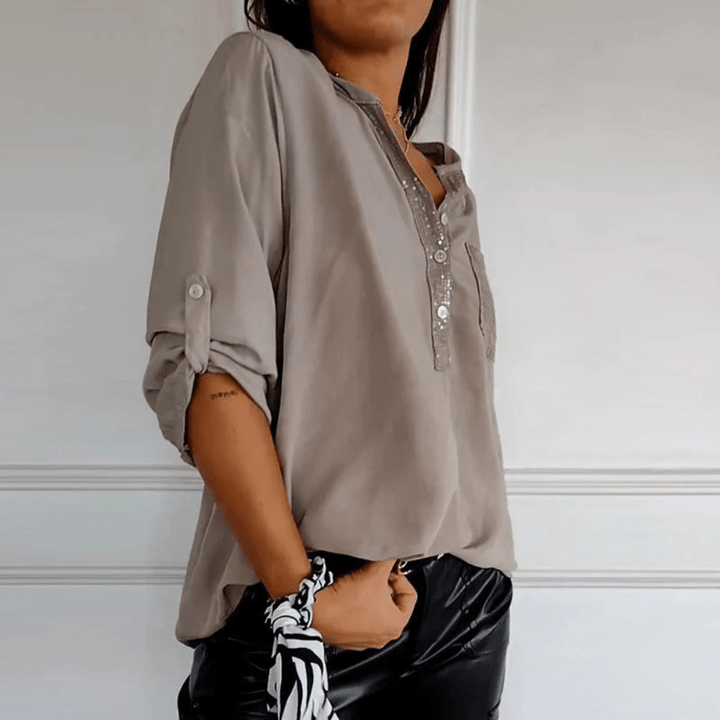 Keviya - Weiches Button-down-Hemd