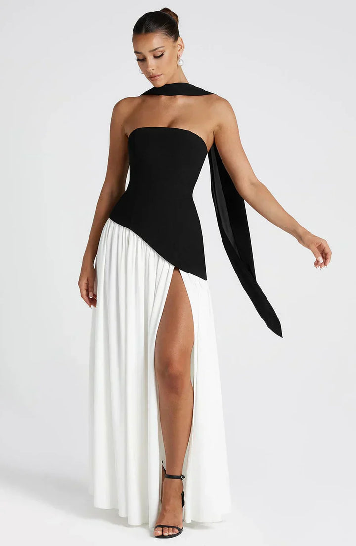 Rynellea - Elegantes trägerloses Abendkleid
