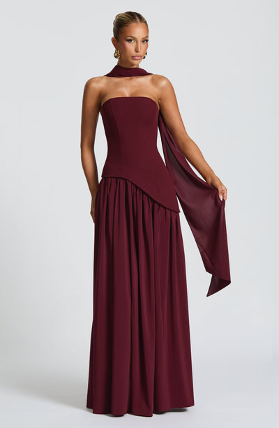 Rynellea - Elegantes trägerloses Abendkleid