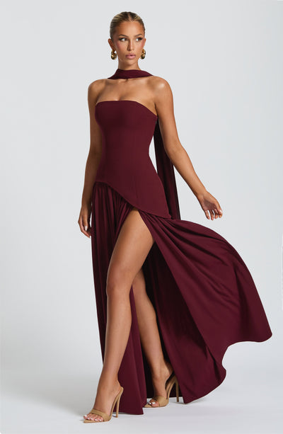 Rynellea - Elegantes trägerloses Abendkleid