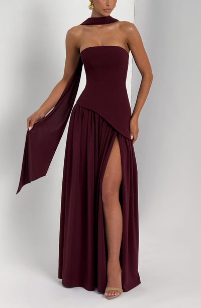 Rynellea - Elegantes trägerloses Abendkleid