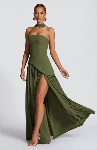 Rynellea - Elegantes trägerloses Abendkleid
