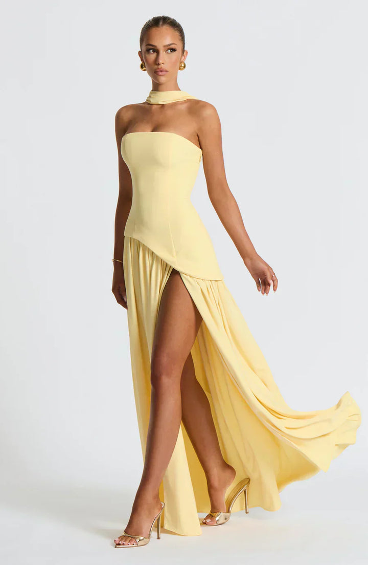Rynellea - Elegantes trägerloses Abendkleid