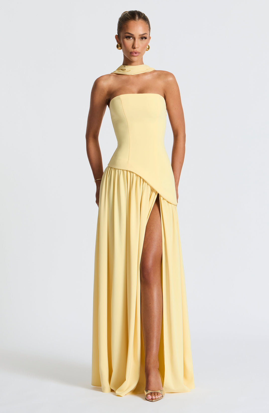 Rynellea - Elegantes trägerloses Abendkleid
