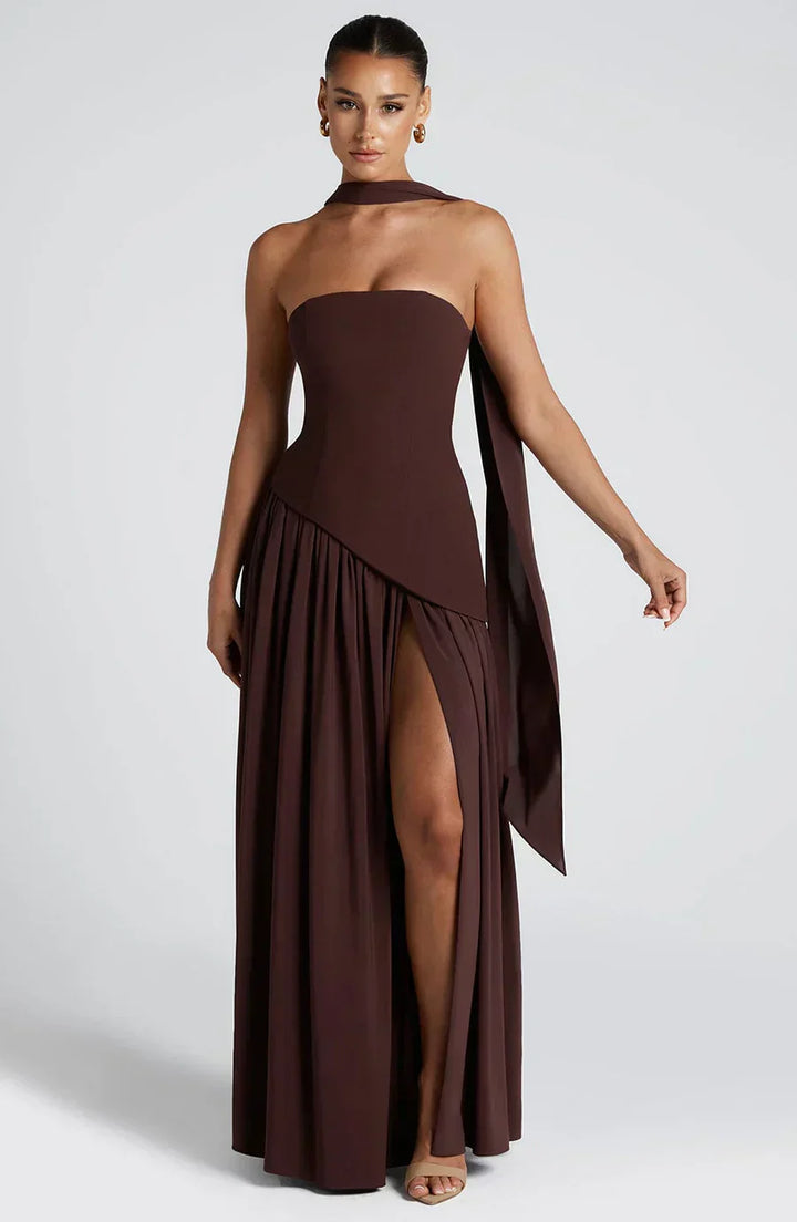 Rynellea - Elegantes trägerloses Abendkleid