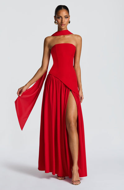 Rynellea - Elegantes trägerloses Abendkleid