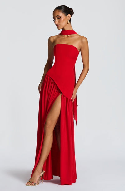 Rynellea - Elegantes trägerloses Abendkleid