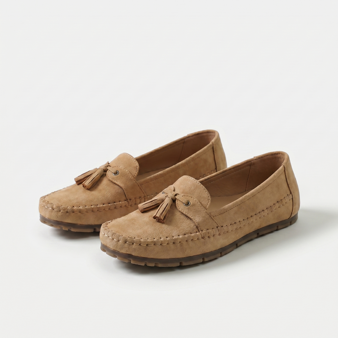 Stella - Gepolsterter Quasten-Loafer