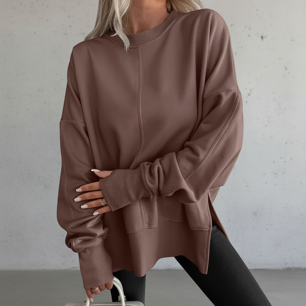 Zolia - Soft-Touch Oversize-Sweatshirt