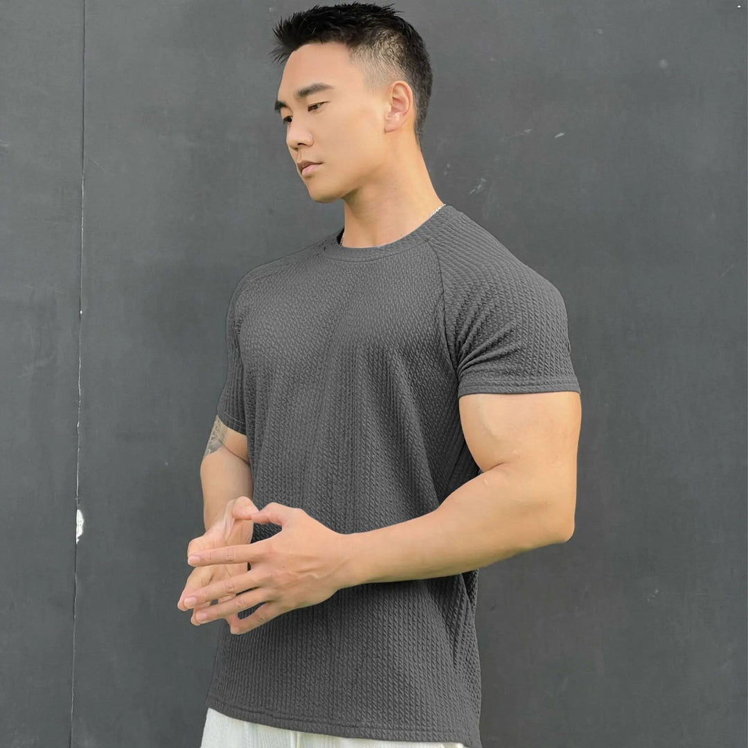 Caelis - Soft-Touch-T-Shirt in Übergröße