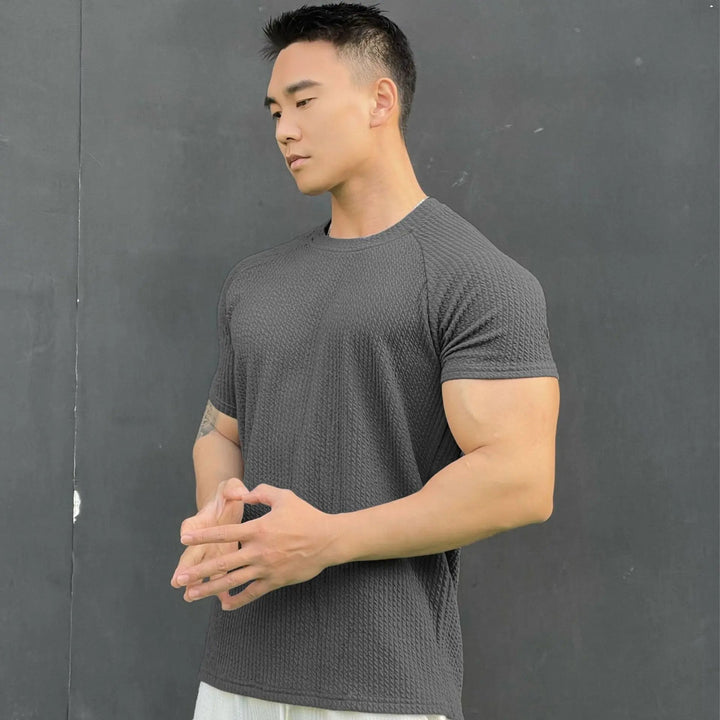 Caelis - Soft-Touch-T-Shirt in Übergröße
