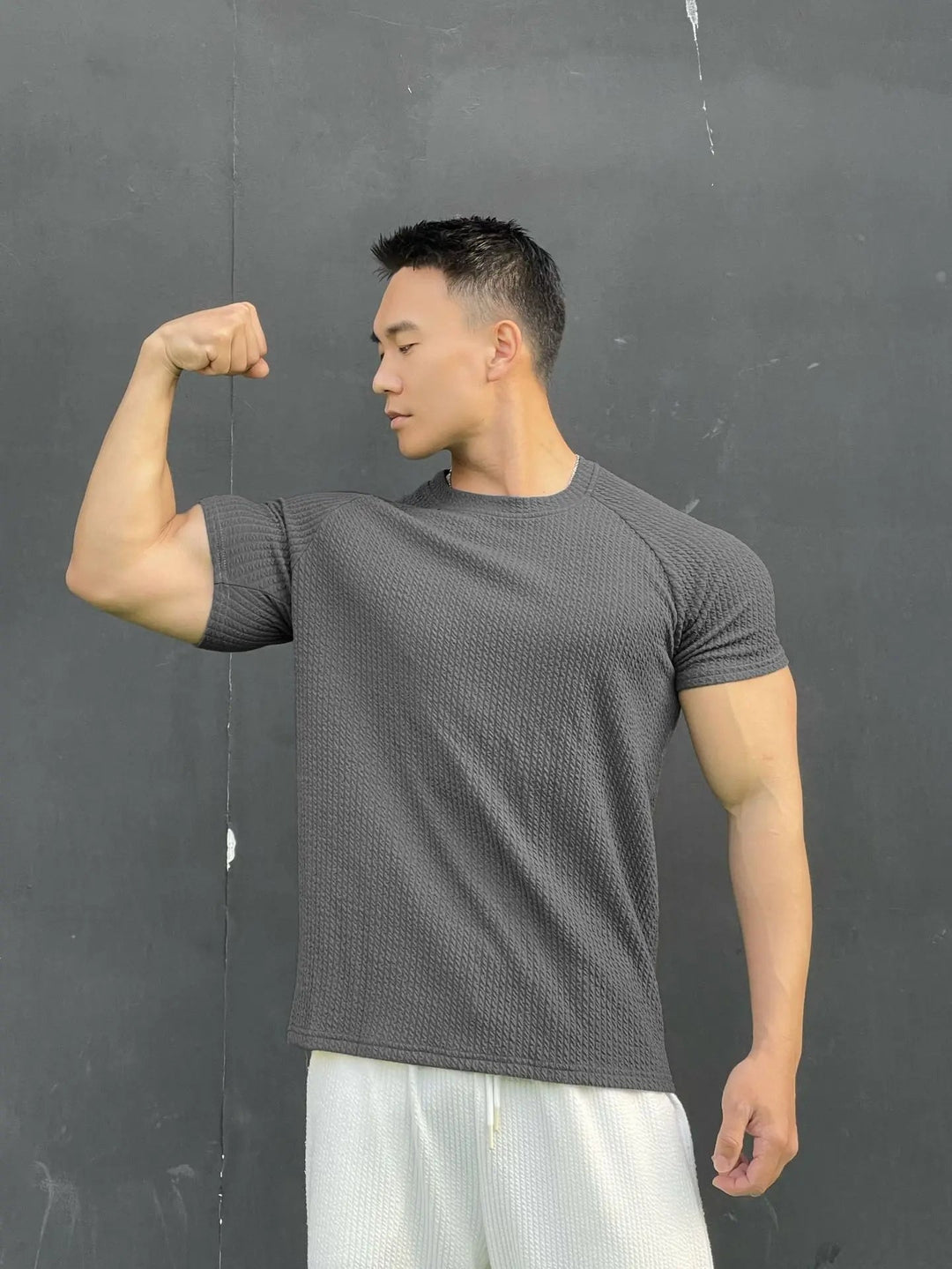 Caelis - Soft-Touch-T-Shirt in Übergröße