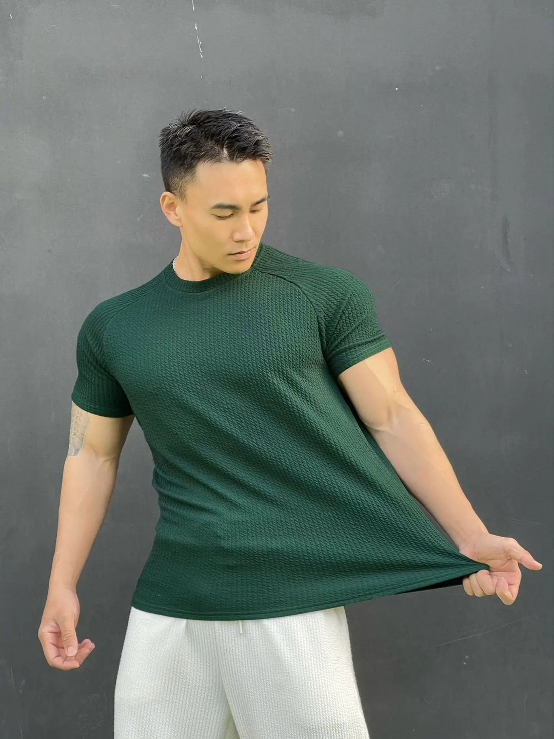 Caelis - Soft-Touch-T-Shirt in Übergröße