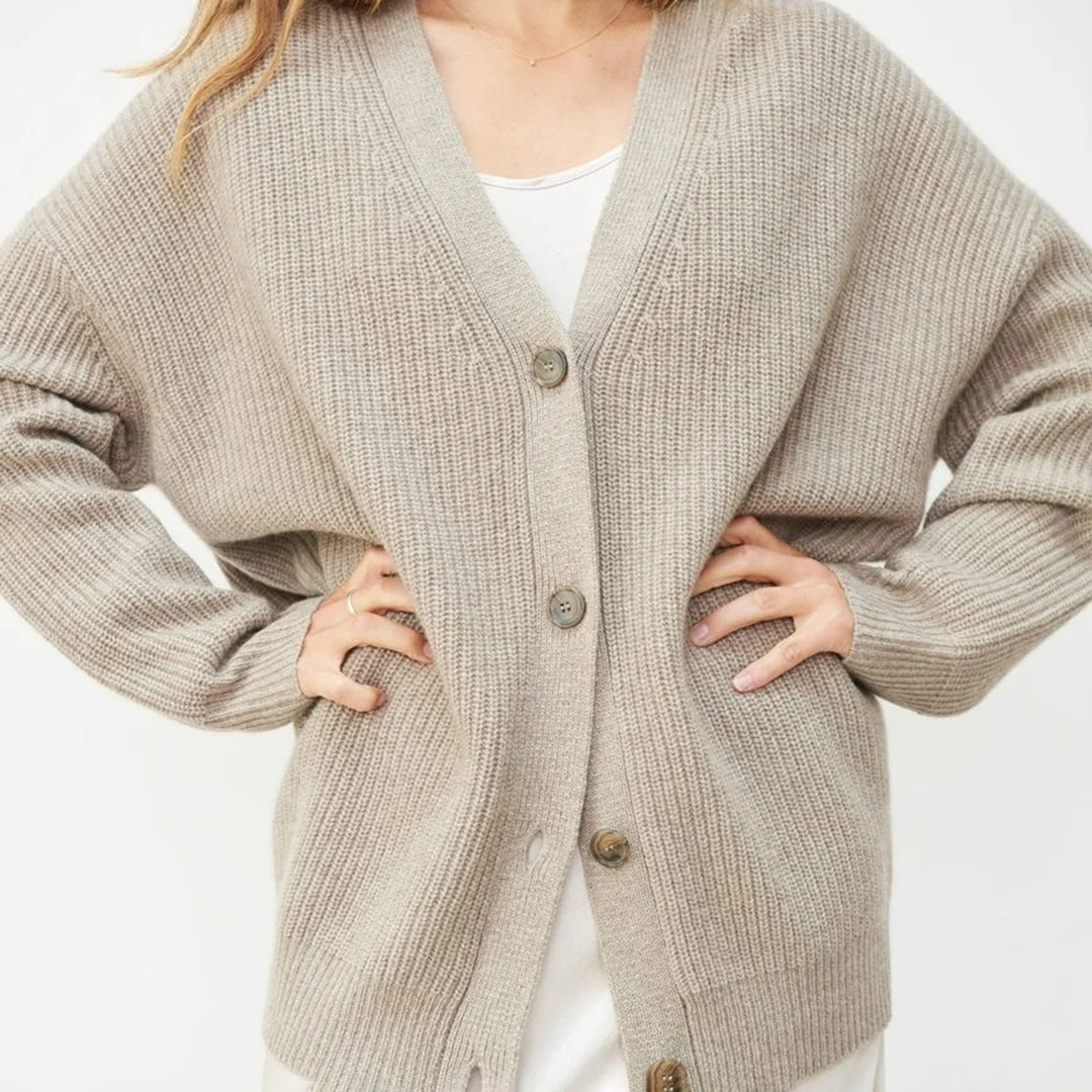 Kalina - Rippstrick-Cardigan