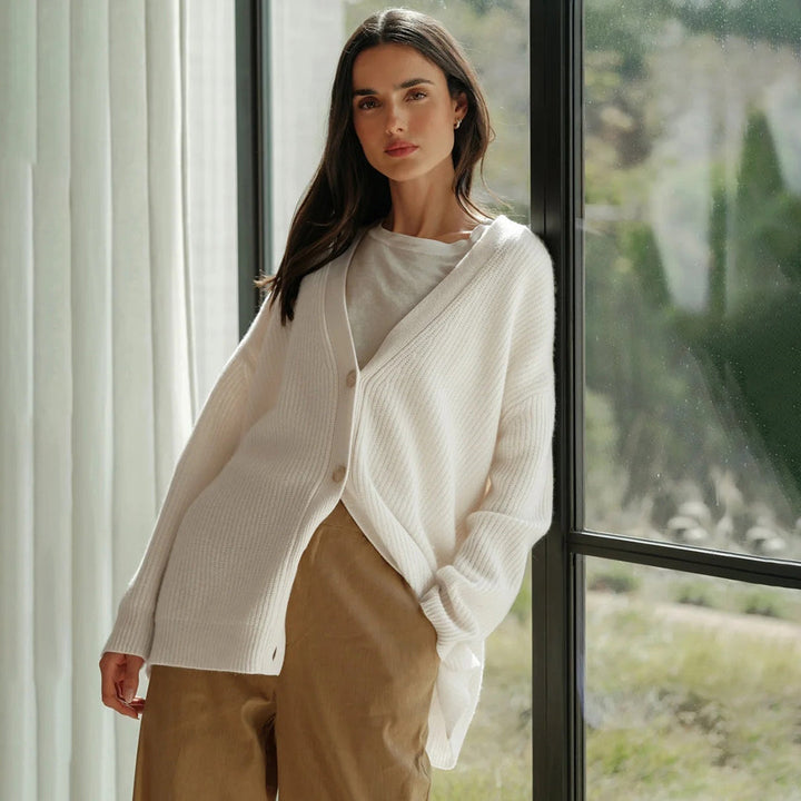 Kalina - Rippstrick-Cardigan