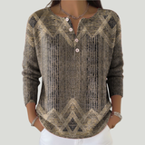 Zayarie - Gestreiftes Longsleeve mit Soft-Touch