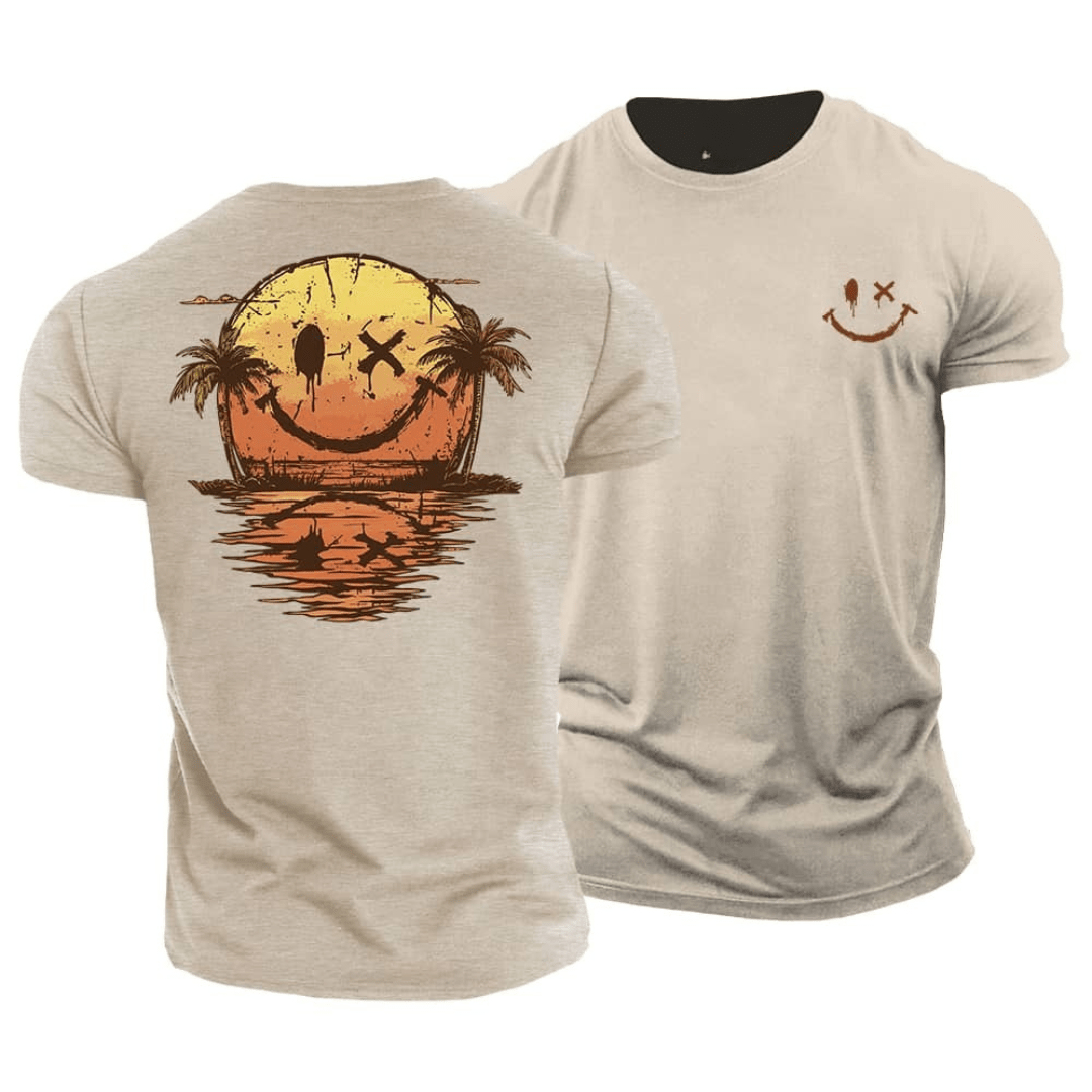 Dunmore - Soft-Touch T-Shirt mit Grafikprint
