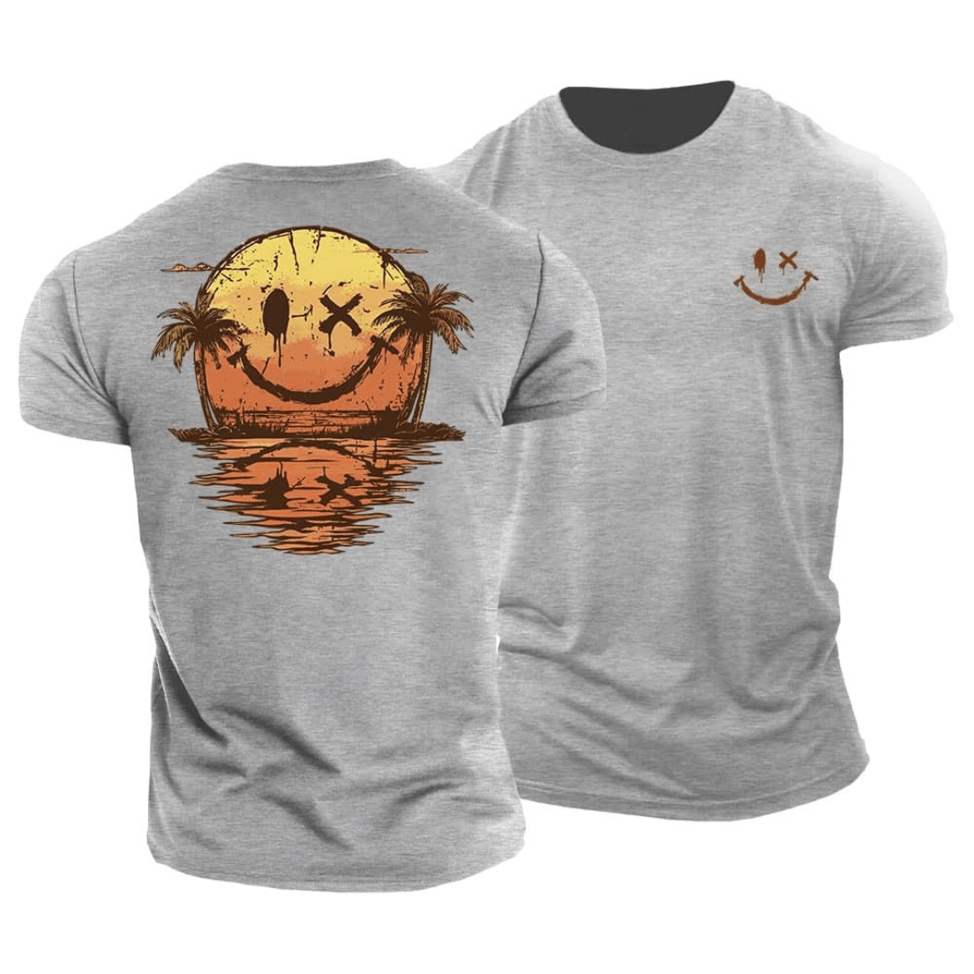 Dunmore - Soft-Touch T-Shirt mit Grafikprint