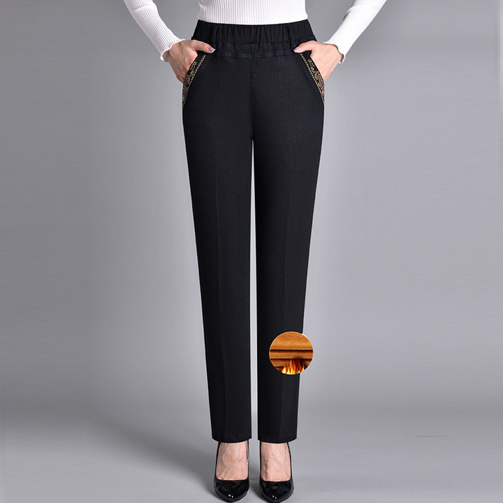 Teliraen - Gerade geschnittene Jeans mit weichem Griff
