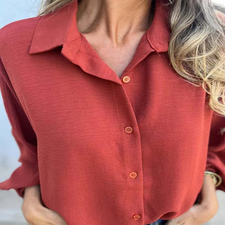 Anthea - Bluse mit zarten Ballonärmeln
