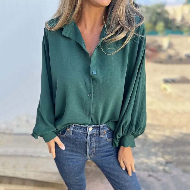 Anthea - Bluse mit zarten Ballonärmeln