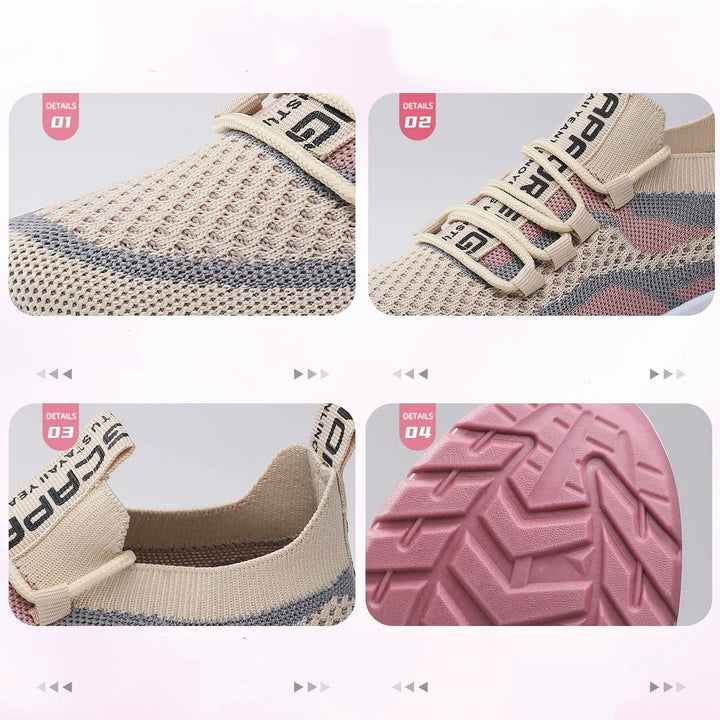 Xarae - leichte, gedämpfte Laufschuhe mit Schnürung