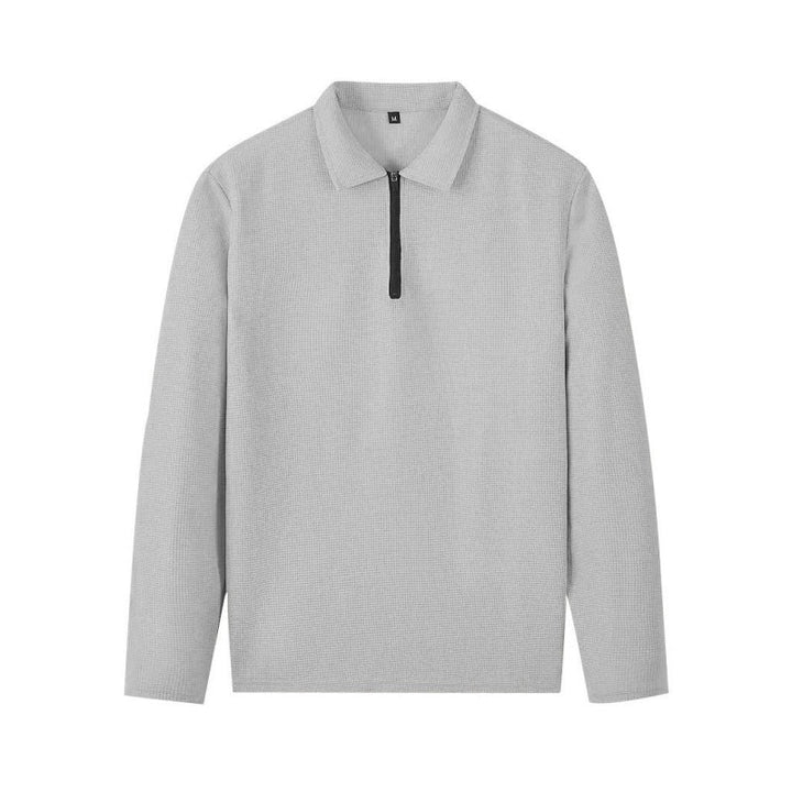 Vexar - Loungewear-Set aus Soft-Touch-Waffelstrick mit Quarter-Zip