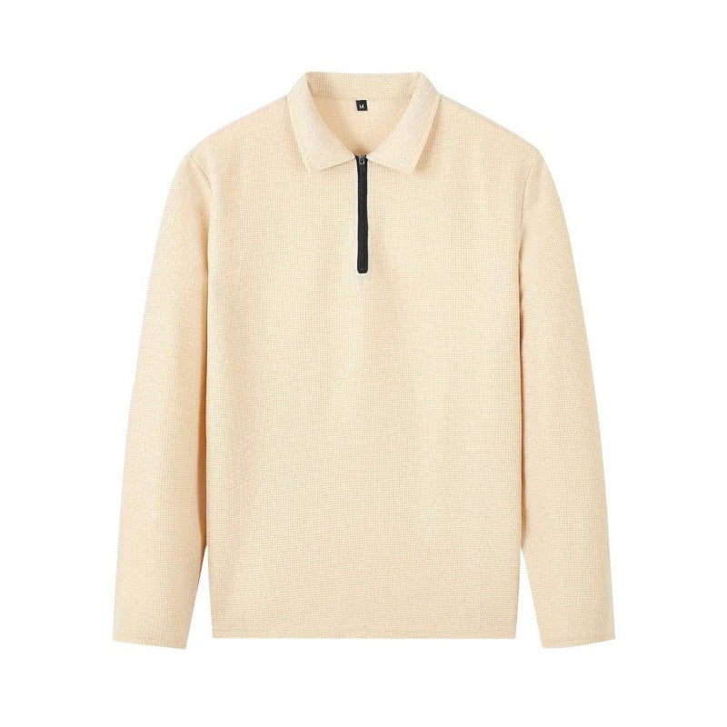 Vexar - Loungewear-Set aus Soft-Touch-Waffelstrick mit Quarter-Zip