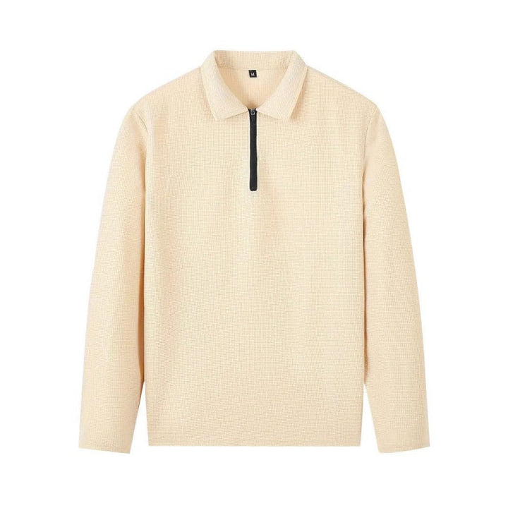 Vexar - Loungewear-Set aus Soft-Touch-Waffelstrick mit Quarter-Zip