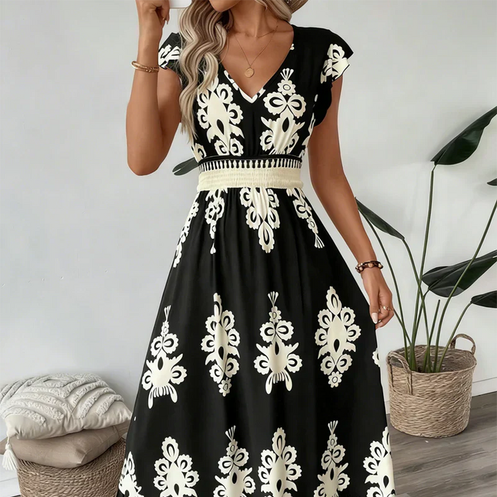 Osyrel - Bedrucktes Midikleid