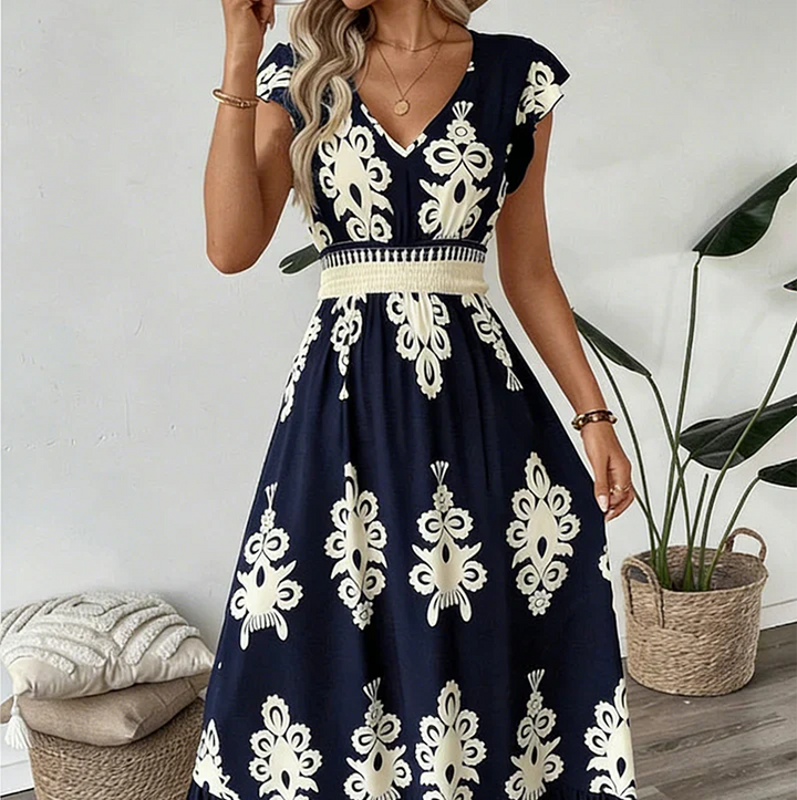 Osyrel - Bedrucktes Midikleid