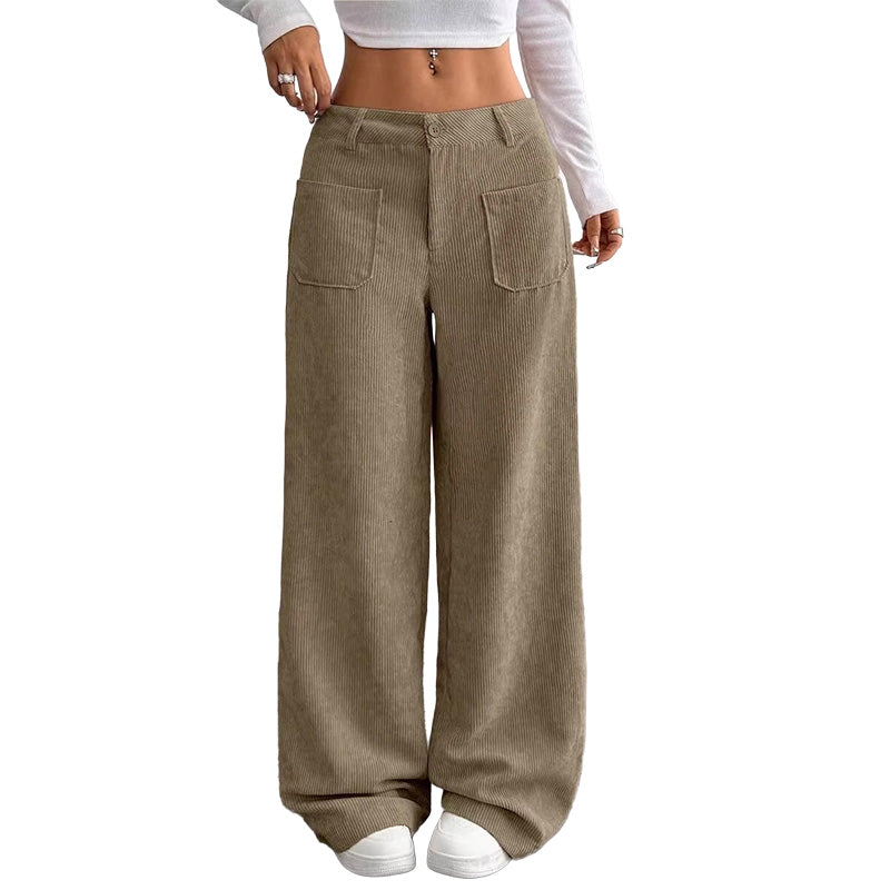 Irma - Weit geschnittene Soft-Touch-Hose