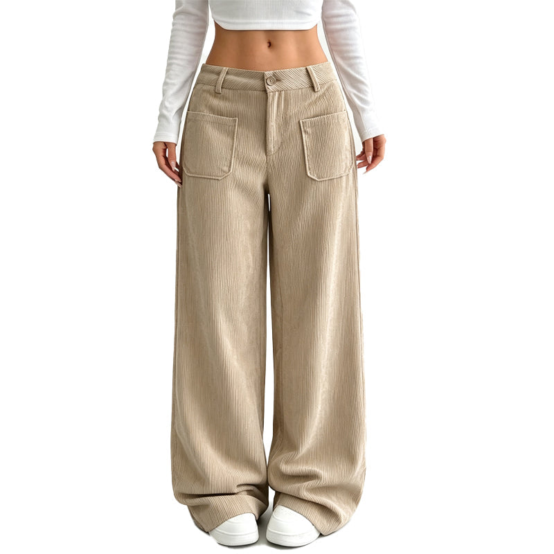 Irma - Weit geschnittene Soft-Touch-Hose