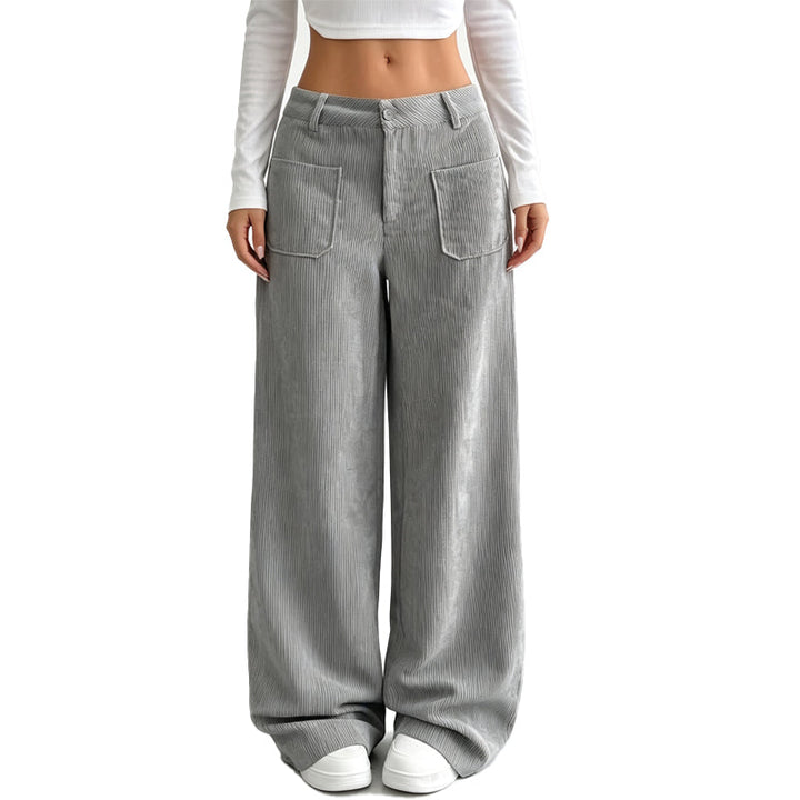 Irma - Weit geschnittene Soft-Touch-Hose