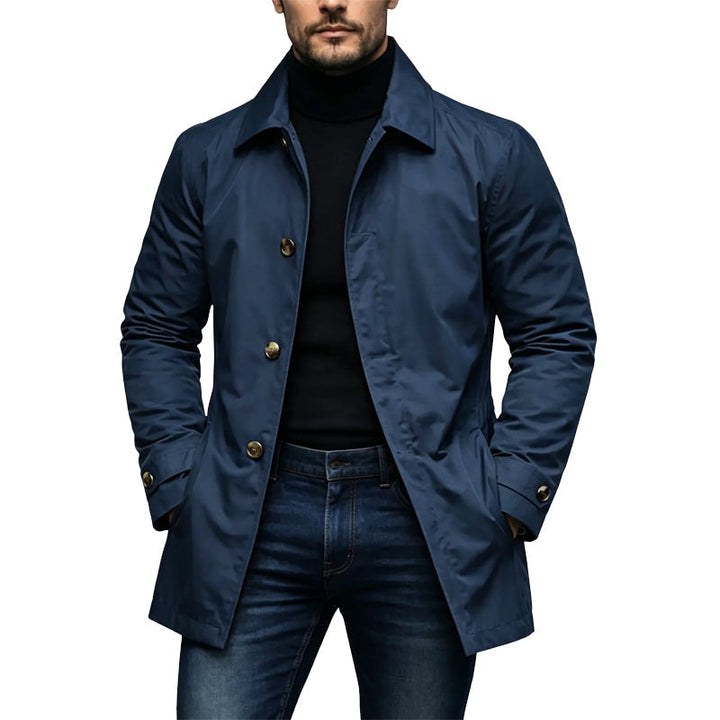 Cassius - Wasserfester mittellanger Trenchcoat
