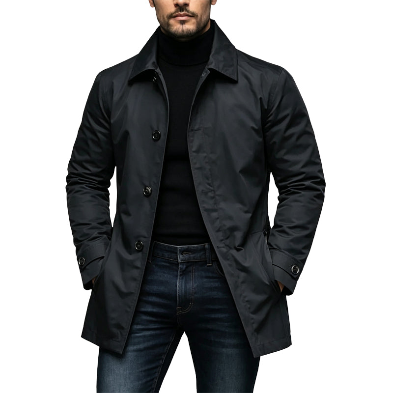 Cassius - Wasserfester mittellanger Trenchcoat