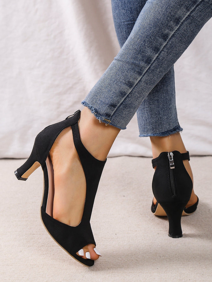 Selya - Gepolsterte Pumps mit Blockabsatz
