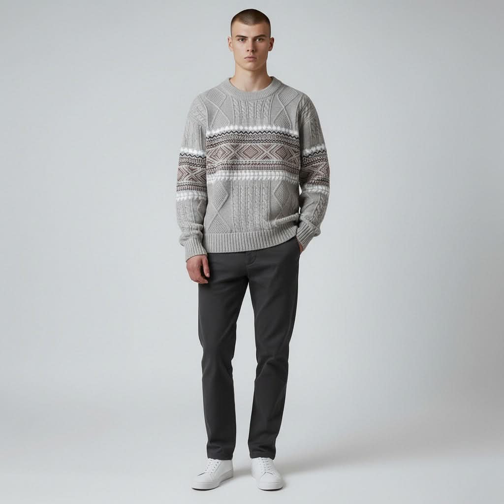Gavon - Schwerer Strickpullover