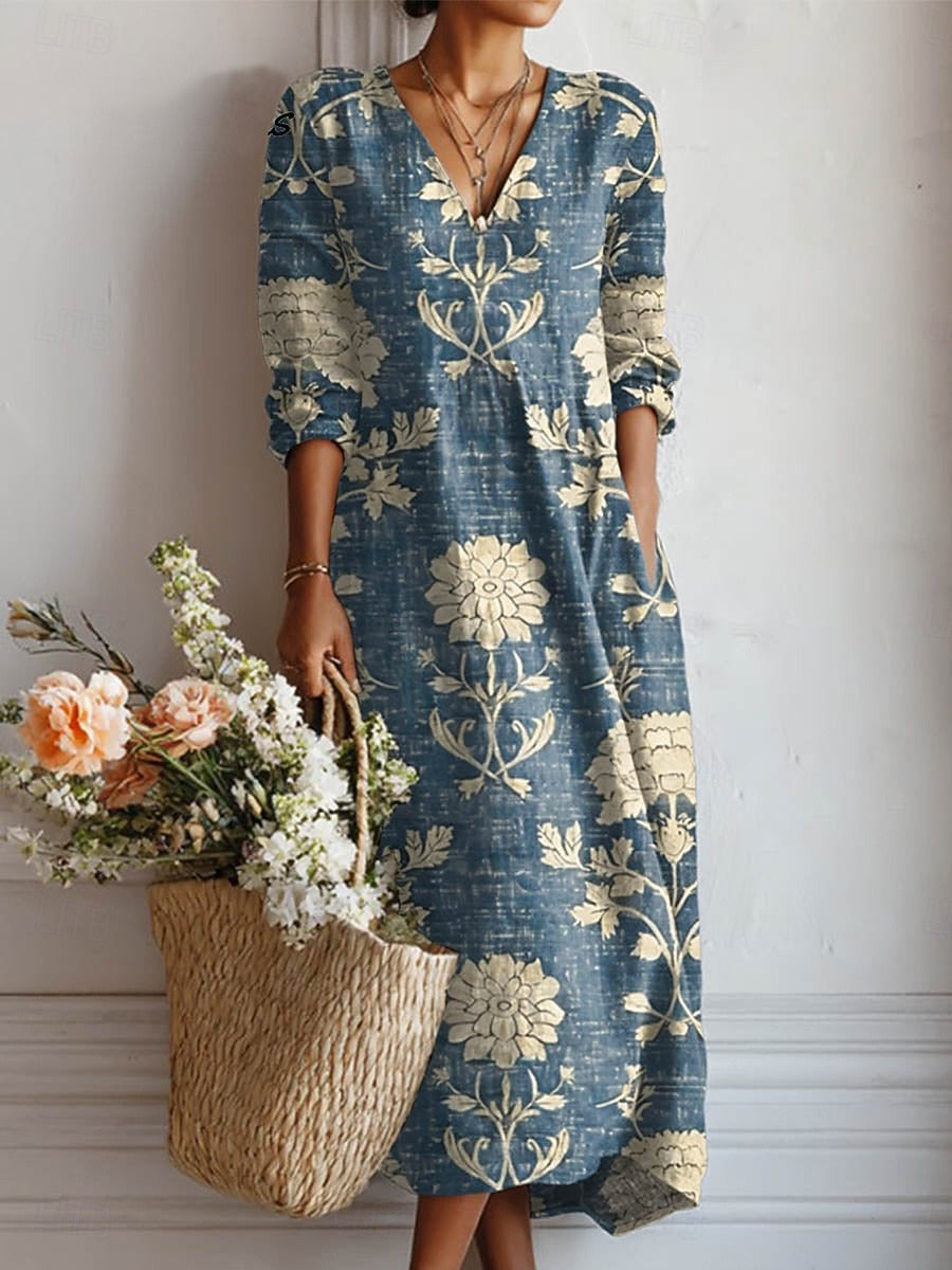 Felicity - Weiches florales Kleid