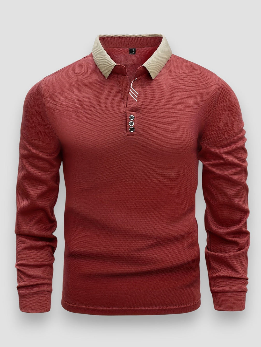 Arlixon - leichtes Langarm-Poloshirt