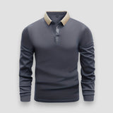 Arlixon - leichtes Langarm-Poloshirt
