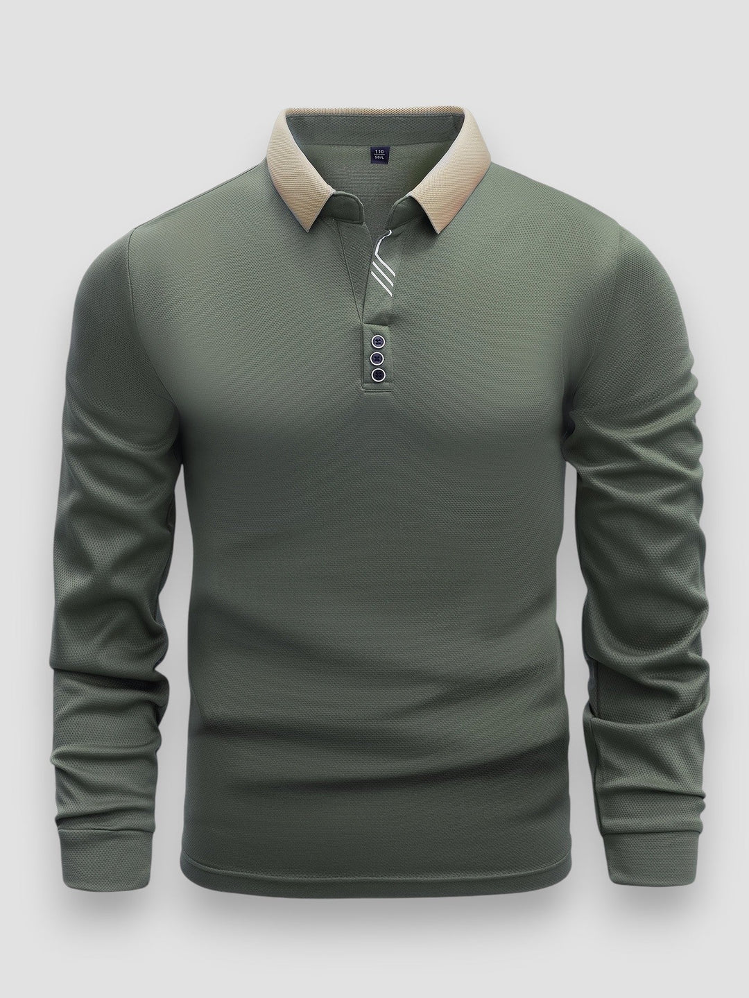 Arlixon - leichtes Langarm-Poloshirt